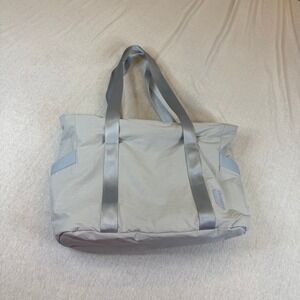 Bagsmart Light blue pilates Gym Tote Bag Yoga Mat Strap Travel Carryall Large